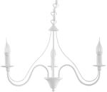 Sollux Lighting Kronleuchter Minerwa 3 Wei&szlig;