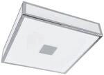 Lindby Deckenlampe Eniola 9641090 Spritzwassergesch&uuml;tzt Modern in Chrom 2-flammig