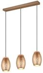 Reality Pendelleuchte Bidar 3-flammig Coffee 7,1 cm x 15 cm