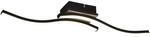 Reality LED-Deckenleuchte Route 2-flammig Schwarz Matt 56 cm x 9 cm