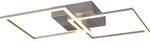 Reality LED Deckenleuchte Trail 1-flammig Titanfarbig 44,6 cm x 39,6 cm