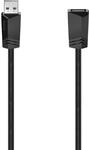 Hama USB-Verl&auml;ngerungskabel USB 2.0 480 Mbit/s Schwarz 3 m