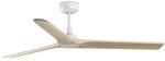 FARO Energiespar Deckenventilator mit Fernbedienung Heywood 132 cm Wei&szlig;