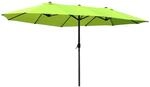 Outsunny Gartenschirm Stahl Polyester ABS L460 x B270 x H240 cm