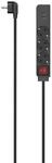 Hama Steckdosenleiste 3-fach USB-A 17W Schalter 1,4 m Schwarz