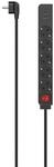 Hama Steckdosenleiste 5-fach USB-A 17W Schalter 1,4 m Schwarz