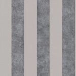 Bricoflor Blockstreifen Tapete in Grau und Beige Klassische Wandtapete mit Streifen