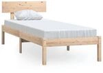 vidaXL Massivholzbett Kiefer 90x200 cm1135320