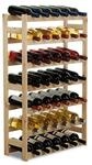 PROREGAL Weinregal Pinotwine HxBxT 102 x 63 x 25 cm 42 Flaschen Massives Kiefernholz