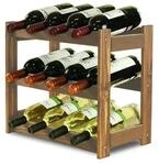 PROREGAL Weinregal Pinotwine HxBxT 38 x 43 x 25 cm 12 Flaschen Massives Kiefernholz