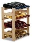 PROREGAL Weinregal Pinotwine HxBxT 54 x 43 x 25 cm 16 Flaschen Massives Kiefernholz