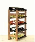 PROREGAL Weinregal Pinotwine HxBxT 70 x 43 x 25 cm 20 Flaschen Massives Kiefernholz