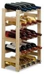 PROREGAL Weinregal Pinotwine HxBxT 70 x 43 x 25 cm 20 Flaschen Massives Kiefernholz