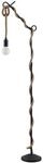 Lucande Stehlampe Ropina 9639426 Retro Vintage Antik in Schwarz aus Metall 1-flammig