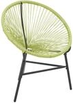 vidaXL Acapulco-Gartenstuhl Poly Rattan Gr&uuml;n 313141