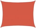vidaXL Sonnensegel 160 g/m&sup2; Terrakottarot 6x8 m HDPE 311360