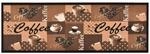vidaXL K&uuml;chenteppich Waschbar Kaffee Braun 60x300 cm 315972