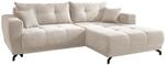 MID.YOU Wohnlandschaft Restato Beige Cord