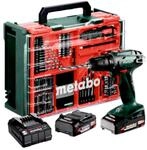 Metabo Akku-Bohrschrauber BS 18 Set 74-teilig Zubeh&ouml;r