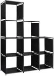 vidaXL Stufenregal 130x45x170 cm Stoff 288321