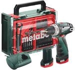 Metabo Akku-Bohrschrauber PowerMaxx BS Basic Set 41-teilig Zubeh&ouml;r