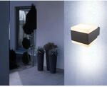Globo LED-Au&szlig;enleuchte Slice Aluminium Anthrazit