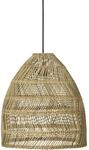PR Home Maja H&auml;ngelampe Natur Rattan Outdoor IP44 36cm E27 2,5m mit Stecker