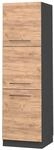 Vicco Herdumbauschrank Fame-Line Herdschrank Goldkraft Eiche/Anthrazit 60 cm