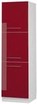 Vicco Herdumbauschrank Fame-Line Herdschrank Bordeaux Hochglanz/Wei&szlig; 60 cm