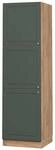 Vicco Herdumbauschrank Fame-Line Gr&uuml;n-Gold Landhaus/Goldkraft Eiche 60 cm