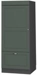 Vicco Mikrowellenschrank Fame-Line K&uuml;chenregal f&uuml;r die Mikrowelle Gr&uuml;n-Gold
