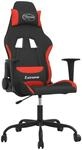 vidaXL Gaming-Stuhl Schwarz und Rot Stoff 3143720