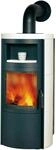 Hark Vito WW GT ECOplus Kaminofen Ofenkacheln Cremewei&szlig; 8 kW wasserf&uuml;hrend