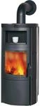 Hark Vito WW GT ECOplus Kaminofen Ofenkacheln Meteorschwarz 8 kW wasserf&uuml;hrend