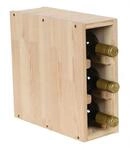 PROREGAL Modulares Weinregal Vincellar Mod HxBxT 30 x 12 x 30 cm Schmal Modul F&uuml;r 3