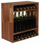 PROREGAL Modulares Weinregal Vincellar Mod HxBxT 60 x 60 x 30 cm Standflaschen Modul