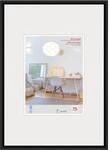 walther design New Lifestyle Kunststoff Bilderrahmen Kunstglas 60x80 cm Schwarz