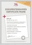 walther design New Lifestyle Kunststoff Bilderrahmen Kunstglas 21x29,7 cm Silber