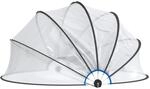 vidaXL Pool-Kuppel Rund 406x203 cm PVC 93814