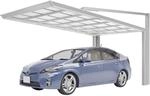 Ximax Carport Miro Next Typ 2651 Typ 60 Stahl-Look 263x515 cm Sonderfertigung