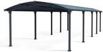 Canopia Carport Arcadia 10600 Anthrazit 360 cm x 1100 cm
