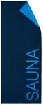 Dyckhoff Saunatuch Doubleface Blau 80 x 200 cm