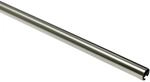 Gardinia Gardinenstange Chicago mit Innenlauf I &Oslash; 20 mm Edelstahl-Optik 120 cm