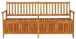vidaXL Truhenbank 170 cm Massivholz Akazie