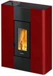 Freepoint Pelletofen Roxy FreePoint Pelletofen Roxy Stahl Bordeaux 7 kW