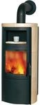 Hark Vito WW GT ECOplus Kaminofen Ofenkacheln Creme 14 kW wasserf&uuml;hrend