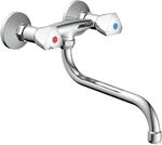 Sch&uuml;tte Wand-Sp&uuml;ltischarmatur Cesti Chrom