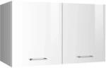 Held M&ouml;bel K&uuml;chen-H&auml;ngeschrank Mailand 100 cm Hochglanz Wei&szlig;/Wei&szlig;