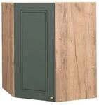 Vicco Eckh&auml;ngeschrank Fame-Line Gr&uuml;n-Gold Landhaus/Goldkraft Eiche 57 cm