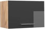 Vicco H&auml;ngeschrank Fame-Line Anthrazit Hochglanz/Goldkraft Eiche 60 cm Flach